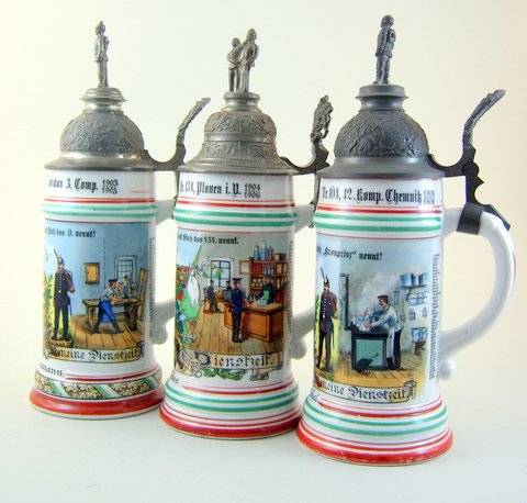 Porzellan Reservistenkrüge (zum vergrößern klicken) – Foto 8