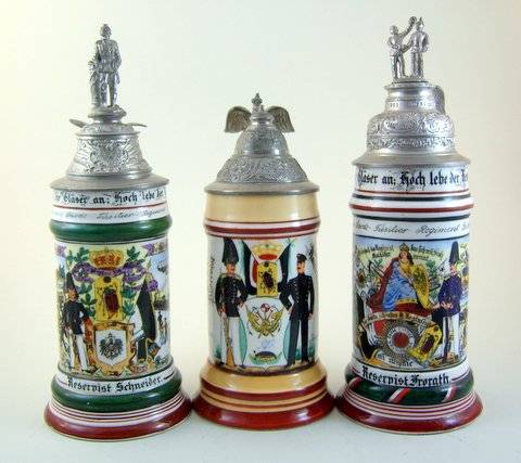 Porzellan Reservistenkrüge (zum vergrößern klicken) – Foto 9