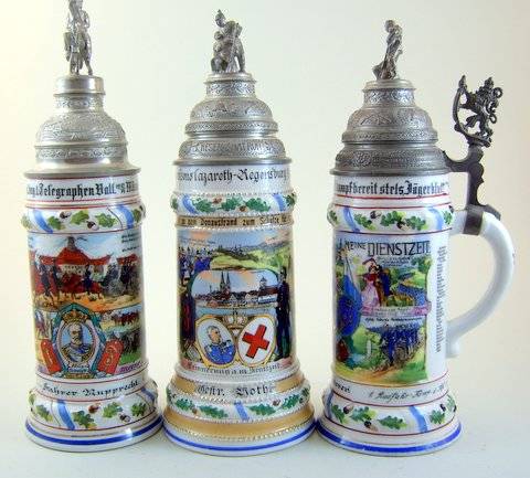 Porzellan Reservistenkrüge (zum vergrößern klicken) – Foto 14