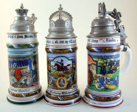Porzellan Reservistenkrüge (zum vergrößern klicken) – Foto 15